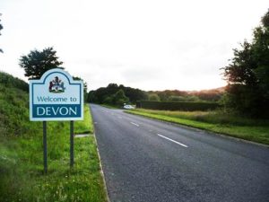 Driving to Devon